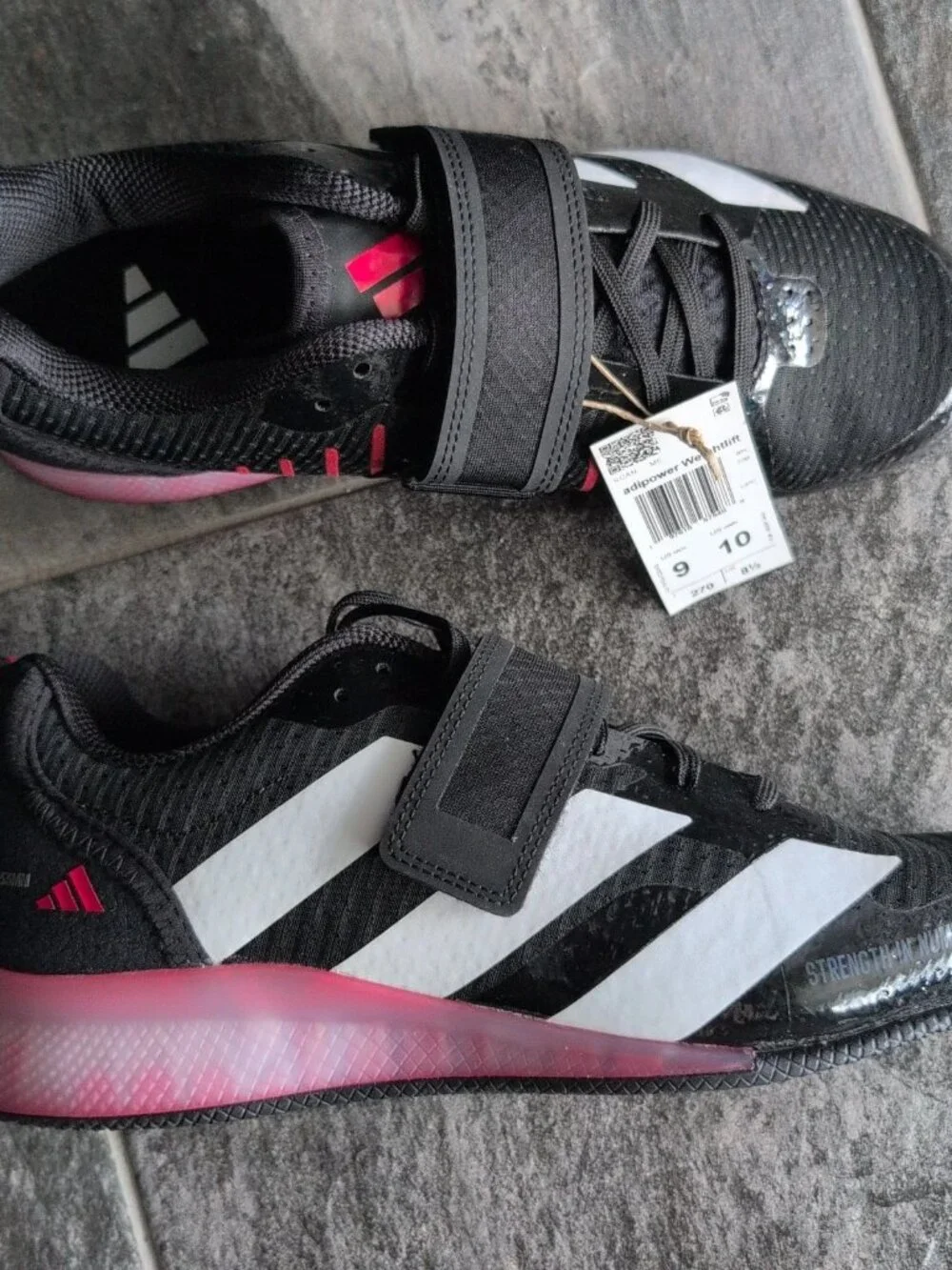 New Adidas Adipower Weightlifting 3 Shoes Mens Size 9 Womens 10 Powerlifting
